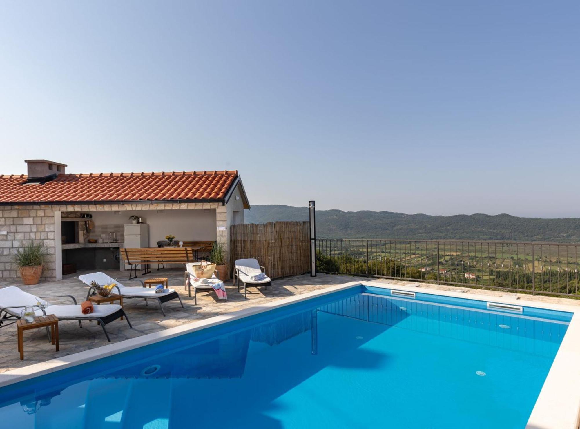 Villa Source With Private Pool Pridvorje Buitenkant foto