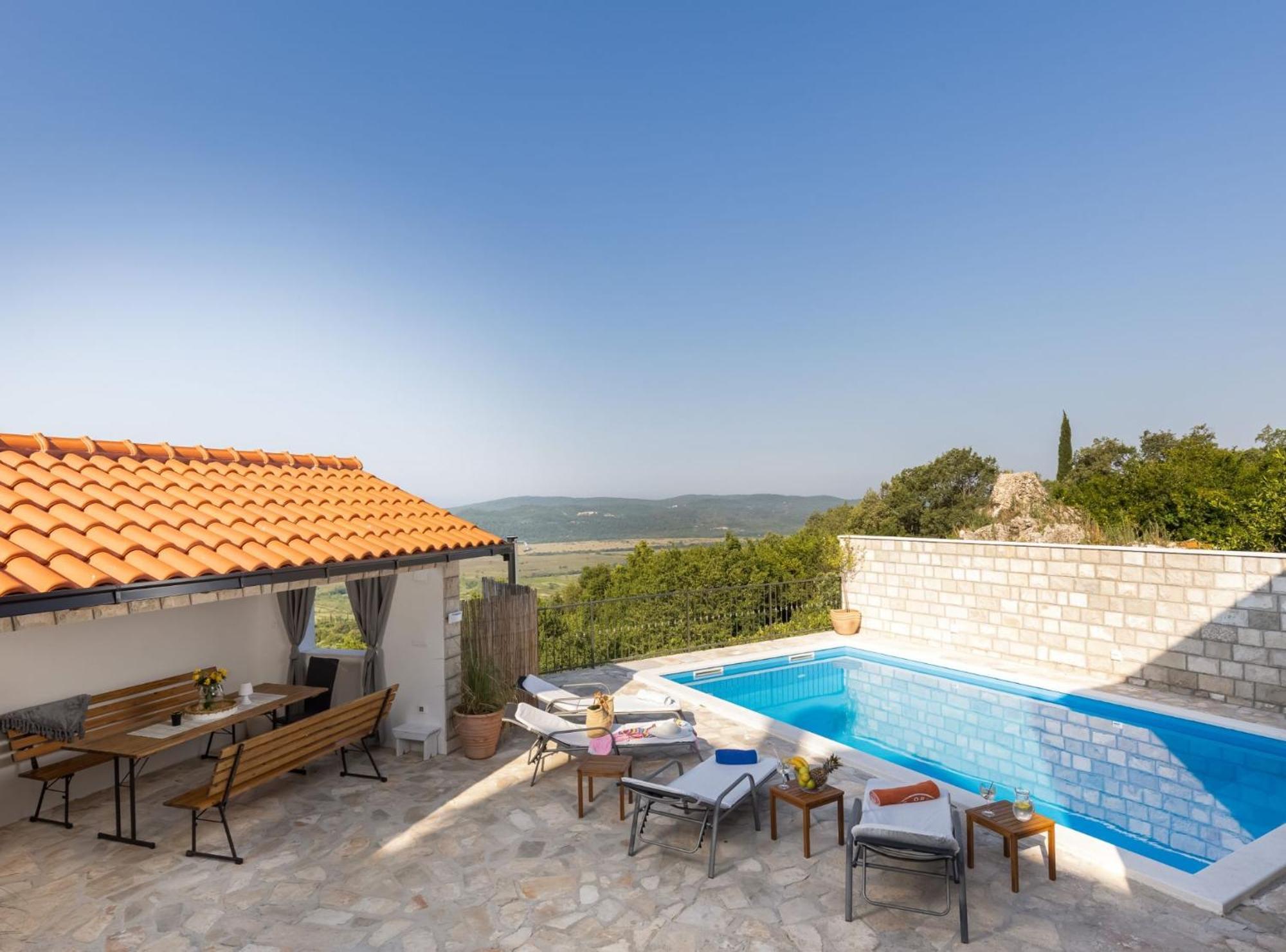 Villa Source With Private Pool Pridvorje Buitenkant foto
